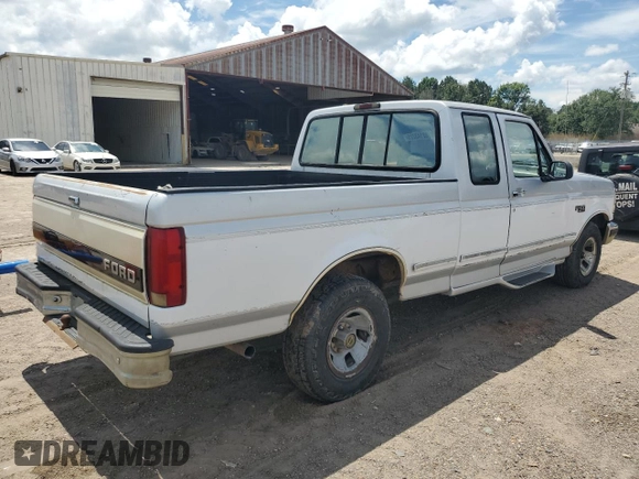 1996 Ford F-150 with VIN 1FTEX15N5TKA43639, listed as a Copart auction lot 62143225 with Not provided miles and Salvage title. Bid and sale history available at DreamBid. Image 3.