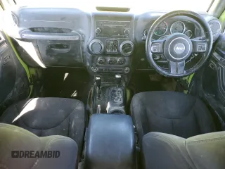 2016 Jeep Wrangler Unlimited Sport RHD with VIN 1C4BJWKG0GL321550, listed as a Copart auction lot 47877395 with 179,573 mi miles and Salvage title. Bid and sale history available at DreamBid. Image 8.