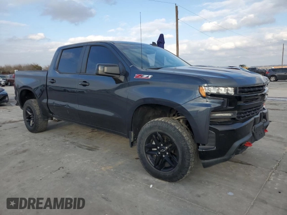 2020 Chevrolet Silverado 1500 LT Trail Boss with VIN 1GCPYFEL1LZ226657, listed as a Copart auction lot 44016345 with 86,291 mi miles and Salvage Title. Bid and sale history available at carsss.com. Image 4.