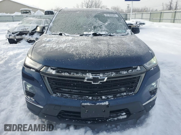 2022 Chevrolet Traverse LS with VIN 1GNEVFKW4NJ112207, listed as a Copart auction lot 47103345 with 14,666 mi miles and Salvage Title. Bid and sale history available at carsss.com. Image 5.