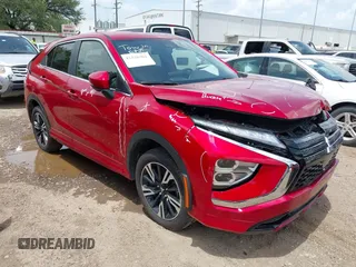 2024 Mitsubishi Eclipse Cross SE with VIN JA4ATWAA6RZ075262, listed as a IAAI auction lot 42526362 with 22,065 mi miles and . Bid and sale history available at DreamBid. Image 1.