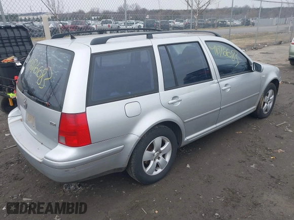2003 Volkswagen Jetta with VIN WVWSP61J83W462354, listed as a IAAI auction lot 41076683 with 165,100 mi miles and . Bid and sale history available at DreamBid. Image 4.
