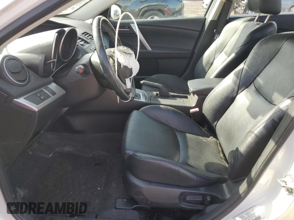 2011 Mazda 3 S Grand Touring with VIN JM1BL1W6XB1417348, listed as a Copart auction lot 50044175 with 98,458 mi miles and Salvage Title. Bid and sale history available at DreamBid. Image 7.