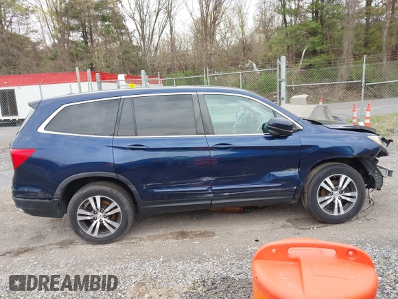 2016 Honda Pilot EX-L with VIN 5FNYF6H55GB050991, listed as a IAAI auction lot 41943049 with 158,255 mi miles. Bid and sale history available at carsss.com. Image 13.