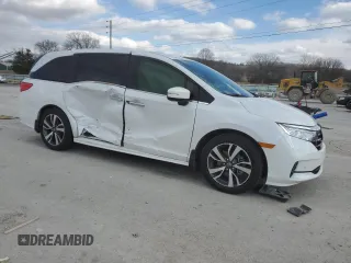 2023 Honda Odyssey Touring z VIN 5FNRL6H83PB006964, wystawiony jako Copart lot #89400635 z przebiegiem 29 254 mil mil oraz Szkody całkowita. Historia ofert i sprzedaży dostępna na DreamBid. Obrazek 4.