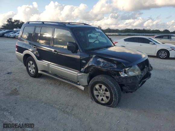 2004 Mitsubishi Montero LTD with VIN JA4MW51S64J009311, listed as a Copart auction lot 87067744 with 135640 miles and Salvage Title. Bid and sale history available at carsss.com. Image 4.