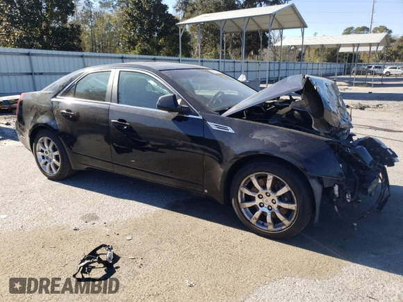 2008 Cadillac CTS AWD w/1SA with VIN 1G6DH577X80210789, listed as a Copart auction lot 88048935 with 162,546 mi miles and Salvage Title. Bid and sale history available at carsss.com. Image 4.