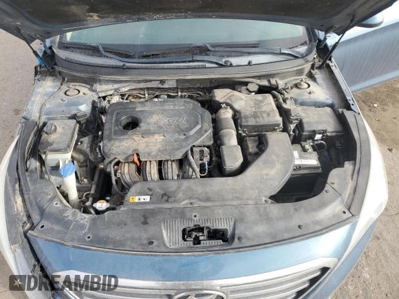 2016 Hyundai Sonata 2.4L with VIN 5NPE24AF4GH401509, listed as a Copart auction lot 44973315 with 139,952 mi miles and Salvage Title. Bid and sale history available at carsss.com. Image 12.