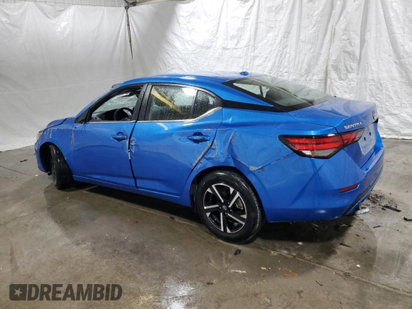 2024 Nissan Sentra SV with VIN 3N1AB8CV0RY375199, listed as a Copart auction lot 43747155 with 11,557 mi miles and Salvage Title. Bid and sale history available at DreamBid. Image 2.