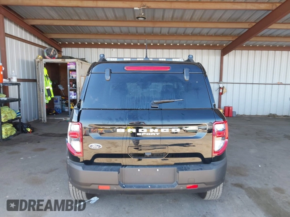 2024 Ford Bronco Sport Big Bend with VIN 3FMCR9B6XRRF19560, listed as a IAAI auction lot 42135097 with 7,960 mi miles and . Bid and sale history available at DreamBid. Image 16.