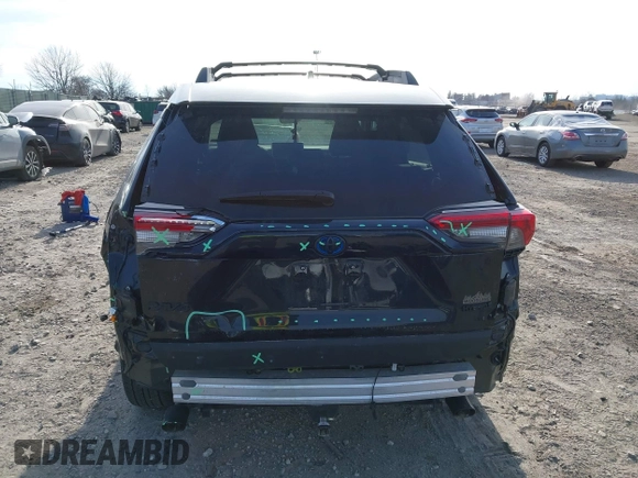2024 Toyota RAV4 Hybrid LE with VIN 2T3UWRFV3RW210950, listed as a IAAI auction lot 41650143 with 18,005 mi miles and . Bid and sale history available at DreamBid. Image 17.