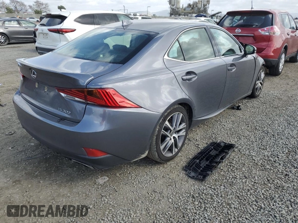 2019 Lexus IS 300 z VIN JTHBA1D22K5096872, wystawiony jako Copart lot #51380345 z przebiegiem 63 728 mil mil oraz Szkoda całkowita • Salvage title. Historia ofert i sprzedaży dostępna na DreamBid. Obrazek 3.