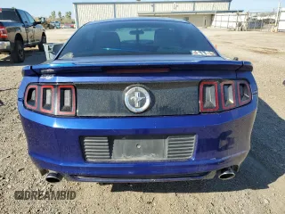 2014 Ford Mustang V6 with VIN 1ZVBP8AM2E5306175, listed as a Copart auction lot 47116815 with 221,685 mi miles and Salvage Title. Bid and sale history available at carsss.com. Image 6.