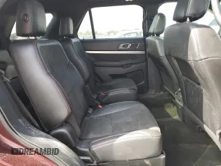 2018 Ford Explorer XLT with VIN 1FM5K8D85JGA96646, listed as a Copart auction lot 57158185 with 90,657 mi miles and Salvage title. Bid and sale history available at DreamBid. Image 11.