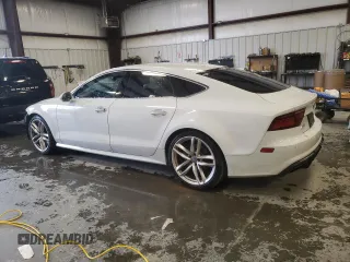 2016 Audi A7 3.0 Premium Plus with VIN WAUWGAFC3GN091076, listed as a Copart auction lot 45896875 with 114,736 mi miles and Salvage Title. Bid and sale history available at carsss.com. Image 2.