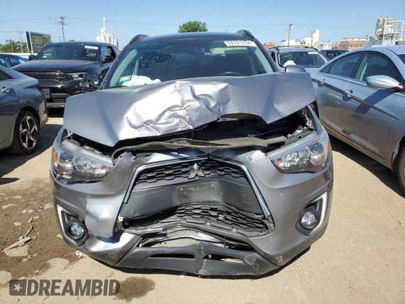 2015 Mitsubishi Outlander Sport 2.4 GT with VIN 4A4AP4AW5FE032330, listed as a Copart auction lot 71565354 with 98,342 mi miles and Salvage Title. Bid and sale history available at carsss.com. Image 5.