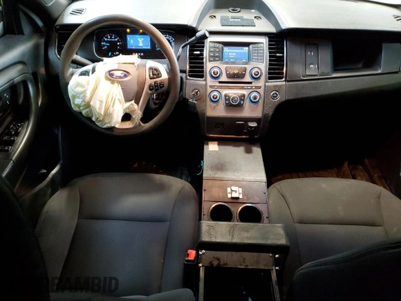 2016 Ford Police Interceptor with VIN 1FAHP2MK7GG137322, listed as a Copart auction lot 43387814 with 93,467 mi miles and Salvage title. Bid and sale history available at DreamBid. Image 8.