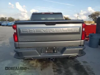 2020 Chevrolet Silverado 1500 Custom with VIN 1GCPWBEF6LZ258934, listed as a Copart auction lot 43750035 with 93,102 mi miles and Non Repairable. Bid and sale history available at carsss.com. Image 6.