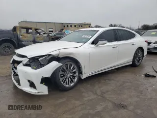 2022 Lexus LS with VIN JTHD51FF7N5015883, listed as a Copart auction lot 45516195 with 20,683 mi miles and Salvage Title. Bid and sale history available at carsss.com. Image 1.