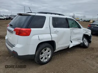2013 GMC Terrain SLT with VIN 2GKFLVEK4D6389820, listed as a Copart auction lot 52889215 with 136,198 mi miles and Salvage title. Bid and sale history available at DreamBid. Image 3.