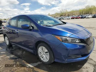 2025 Nissan LEAF S z VIN 1N4AZ1BV6SC558659, wystawiony jako Copart lot #55154975 z przebiegiem 10 656 mil mil oraz Szkoda całkowita • Salvage title. Historia ofert i sprzedaży dostępna na DreamBid. Obrazek 4.