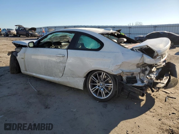 2012 BMW 3 Series 335i with VIN WBAKG7C52CE802073, listed as a Copart auction lot 41784224 with 0 mi miles and Salvage Title. Bid and sale history available at carsss.com. Image 2.