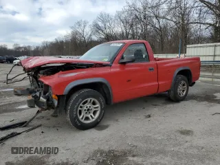 2002 Dodge Dakota with VIN 1B7FL16X92S669659, listed as a Copart auction lot 86835994 with 134,893 mi miles and Salvage Title. Bid and sale history available at carsss.com. Image 1.