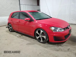 2016 Volkswagen Golf GTI SE with VIN 3VW5T7AU0GM038680, listed as a Copart auction lot 72386753 with 46,500 mi miles and Salvage Title. Bid and sale history available at carsss.com. Image 4.