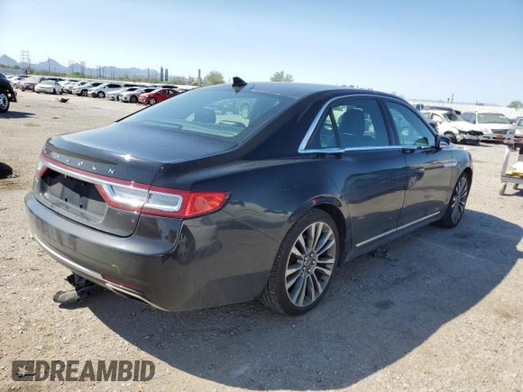 2018 Lincoln Continental Reserve with VIN 1LN6L9NP0J5611917, listed as a Copart auction lot 70478434 with 85,822 mi miles and Salvage Title. Bid and sale history available at carsss.com. Image 3.