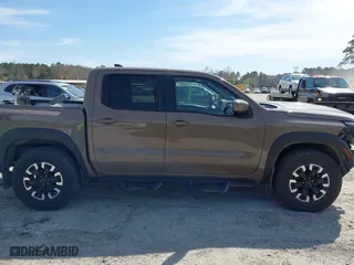 2023 Nissan Frontier PRO-4X with VIN 1N6ED1EKXPN620732, listed as a IAAI auction lot 41839561 with 27,496 mi miles. Bid and sale history available at carsss.com. Image 14.