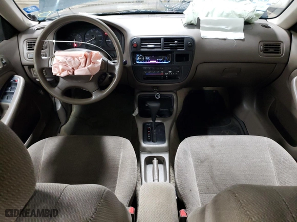 1998 Honda Civic EX with VIN 1HGEJ8649WL012457, listed as a Copart auction lot 76780314 with 150,709 mi miles and Salvage Title. Bid and sale history available at carsss.com. Image 8.