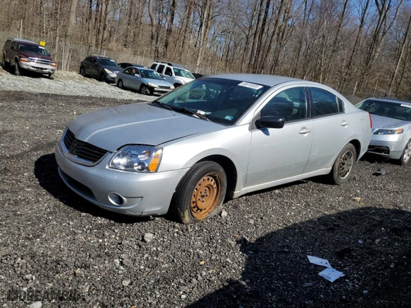 2007 Mitsubishi Galant ES with VIN 4A3AB36F67E054215, listed as a Copart auction lot 49970305 with 188,681 mi miles and Salvage Title. Bid and sale history available at carsss.com. Image 1.
