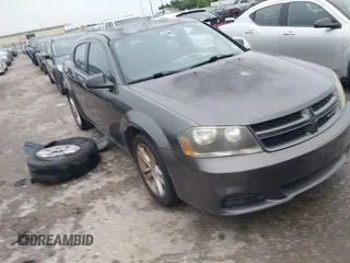 2014 Dodge Avenger SE with VIN 1C3CDZAB5EN234445, listed as a IAAI auction lot 42669108 with 82,930 mi miles and . Bid and sale history available at DreamBid. Image 1.