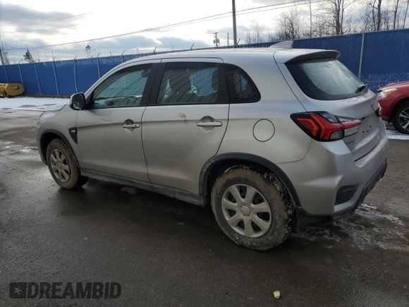 2020 Mitsubishi Outlander Sport ES with VIN JA4AH3AU8LU602684, listed as a Copart auction lot 88393425 with 58,942 mi miles and Salvage title. Bid and sale history available at DreamBid. Image 2.