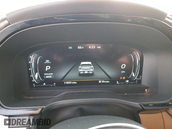 2024 Infiniti QX60 Autograph с VIN 5N1DL1HU0RC332520, выставлен на аукционе Copart как лот 49619145 с пробегом 11 833 миль миль и Чистый • Clean title. История ставок и продаж доступна на DreamBid. Изображение 9.