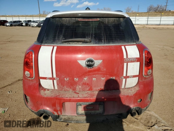 2014 MINI Countryman S с VIN WMWZC5C50EWP40992, выставлен на аукционе Copart как лот 85191624 с пробегом 114 727 миль миль и Списание • Salvage title. История ставок и продаж доступна на DreamBid. Изображение 6.