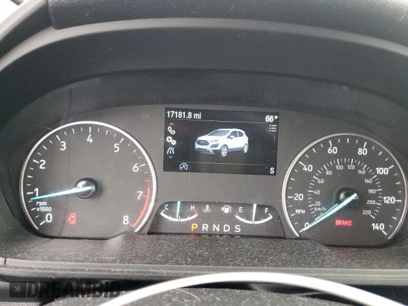 2021 Ford EcoSport SE z VIN MAJ6S3GL5MC397902, wystawiony jako Copart lot #55155135 z przebiegiem 17 181 mil mil oraz Szkoda całkowita • Salvage title. Historia ofert i sprzedaży dostępna na DreamBid. Obrazek 9.
