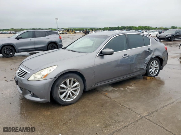 2011 Infiniti G37 Sedan x with VIN JN1CV6AR0BM411931, listed as a Copart auction lot 51635775 with 188,846 mi miles and Salvage Title. Bid and sale history available at carsss.com. Image 1.