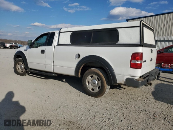 2005 Ford F-150 XL with VIN 1FTRF12W05NB08240, listed as a Copart auction lot 42411995 with 333,955 mi miles and Salvage Title. Bid and sale history available at carsss.com. Image 2.