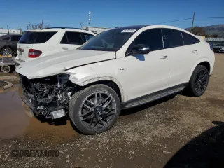 2022 Mercedes-Benz GLE 53 AMG with VIN 4JGFD6BB5NA809698, listed as a Copart auction lot 46126065 with 35,478 mi miles and Salvage title. Bid and sale history available at DreamBid. Image 1.