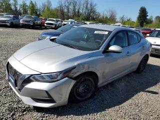 2020 Nissan Sentra S z VIN 3N1AB8BV0LY254469, wystawiony jako Copart lot #53689855 z przebiegiem 50 744 mil mil oraz Szkoda całkowita • Salvage title. Historia ofert i sprzedaży dostępna na DreamBid. Obrazek 1.