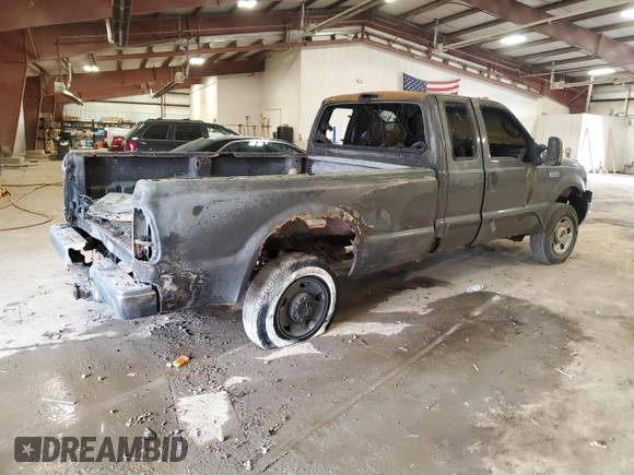 2005 Ford F-250 XL with VIN 1FTSX21525EC65362, listed as a Copart auction lot 53710725 with Not provided miles and Clean title. Bid and sale history available at DreamBid. Image 3.