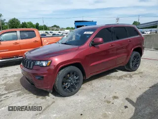 2021 Jeep Grand Cherokee Laredo X with VIN 1C4RJFAG7MC881559, listed as a Copart auction lot 58316815 with 44,021 mi miles and Salvage title. Bid and sale history available at DreamBid. Image 1.