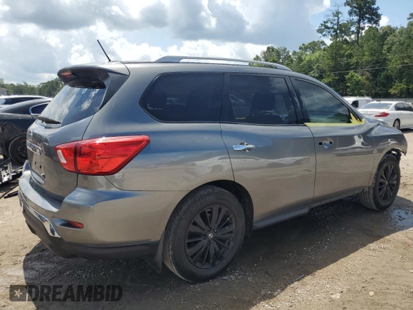 2018 Nissan Pathfinder SV with VIN 5N1DR2MN6JC622252, listed as a Copart auction lot 60761295 with 54,290 mi miles and Salvage title. Bid and sale history available at DreamBid. Image 3.