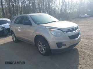 2011 Chevrolet Equinox LS with VIN 2CNALBEC8B6241854, listed as a IAAI auction lot 42075725 with 168,422 mi miles. Bid and sale history available at carsss.com. Image 1.