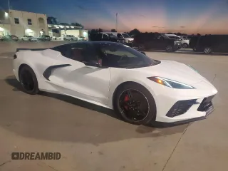 2021 Chevrolet Corvette 2LT with VIN 1G1YB3D40M5114061, listed as a Copart auction lot 81177374 with 0 mi miles and Non Repairable. Bid and sale history available at carsss.com. Image 4.