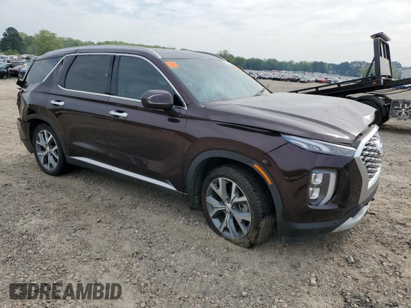 2020 Hyundai Palisade SEL z VIN KM8R34HE9LU110642, wystawiony jako Copart lot #52636265 z przebiegiem 78 527 mil mil oraz Szkoda całkowita • Salvage title. Historia ofert i sprzedaży dostępna na DreamBid. Obrazek 4.