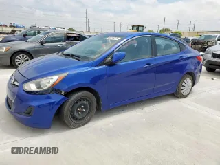 2013 Hyundai Accent GLS z VIN KMHCT4AE3DU499327, wystawiony jako Copart lot #58718375 z przebiegiem 149 593 mil mil oraz Czysty tytuł • Clean title. Historia ofert i sprzedaży dostępna na DreamBid. Obrazek 1.