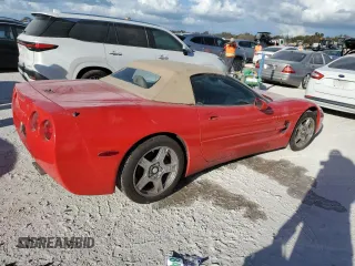 1998 Chevrolet Corvette with VIN 1G1YY32G5W5113566, listed as a Copart auction lot 76464194 with 0 mi miles and Salvage Title. Bid and sale history available at carsss.com. Image 3.