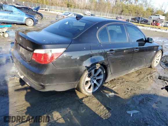 2006 BMW 5 Series 550i with VIN WBANB53596CP03184, listed as a Copart auction lot 88574495 with 214,638 mi miles and Salvage Title. Bid and sale history available at DreamBid. Image 3.